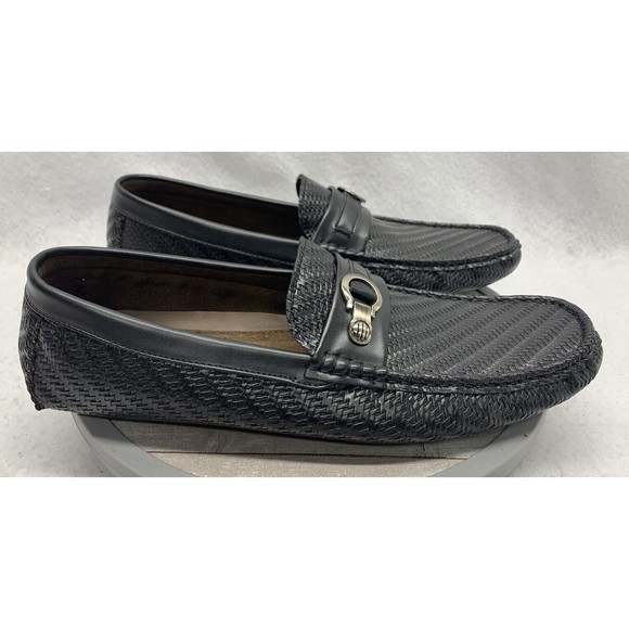 Mecca Driving Moccasins Casual Shoes Black Men’s Size US 12 Slip On Lightweight - Picture 2 of 14